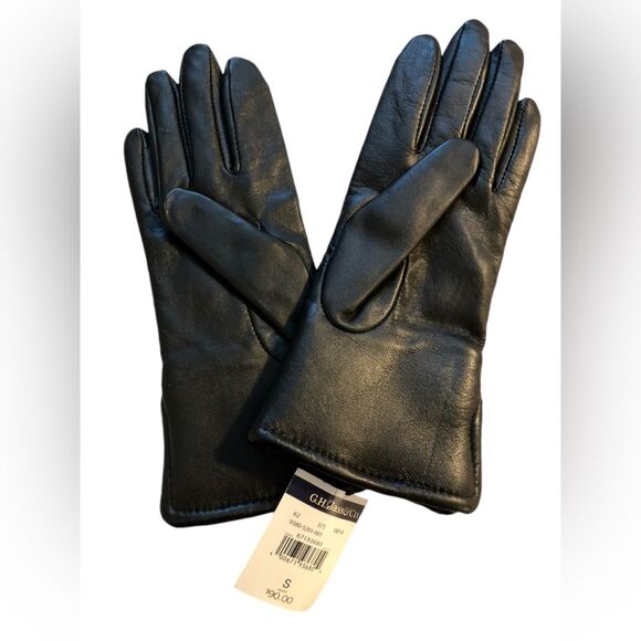 G.H. Bass New with Tags Leather Gloves Size Small - Picture 3 of 5